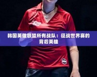 韓國英雄聯盟所有戰隊：征戰世界賽的背后英雄