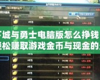 地下城與勇士電腦版怎么掙錢？揭秘輕松賺取游戲金幣與現金的最佳方法！