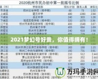 2021夢幻號好貴，你值得擁有！