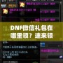 DNF微信禮包在哪里領？速來領取福利，驚喜不斷！
