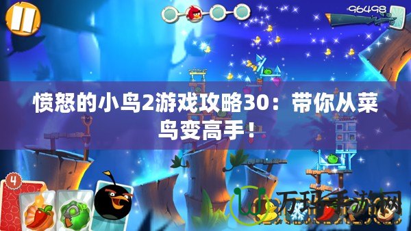 憤怒的小鳥2游戲攻略30：帶你從菜鳥變高手！