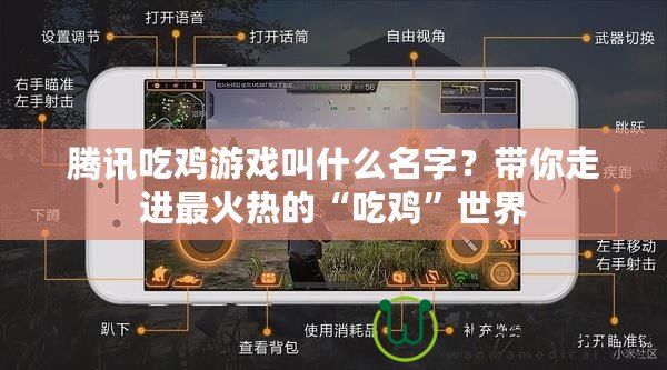 騰訊吃雞游戲叫什么名字？帶你走進(jìn)最火熱的“吃雞”世界