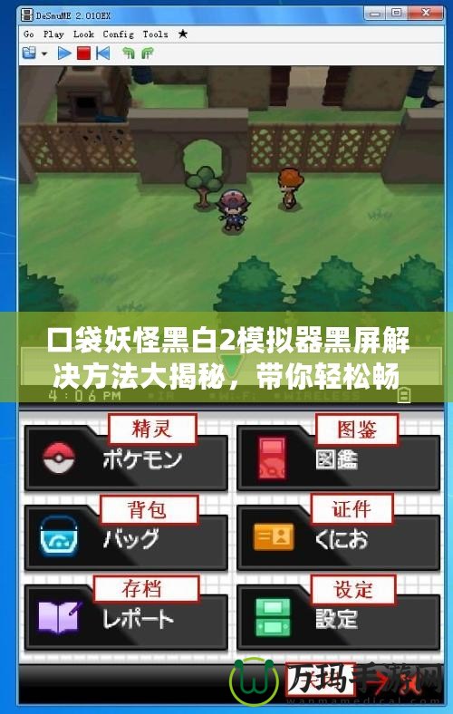 口袋妖怪黑白2模擬器黑屏解決方法大揭秘，帶你輕松暢玩游戲！