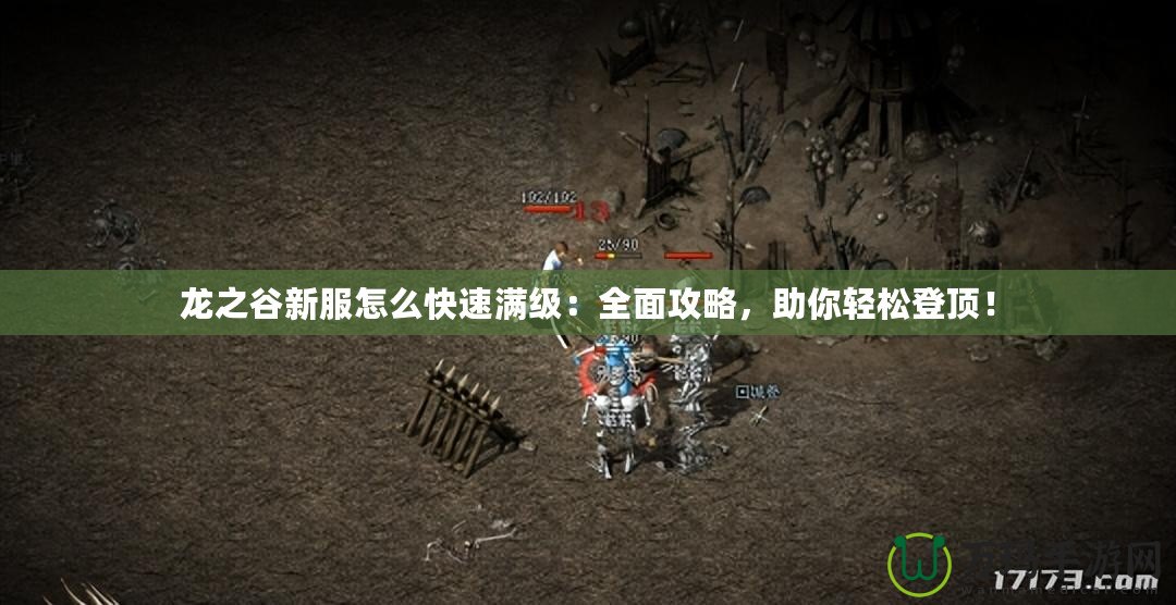 龍之谷新服怎么快速滿級：全面攻略，助你輕松登頂！