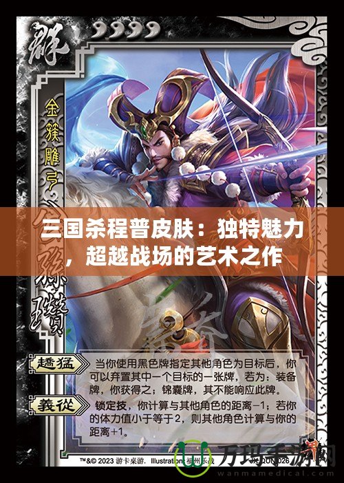 三國殺程普皮膚：獨特魅力，超越戰場的藝術之作