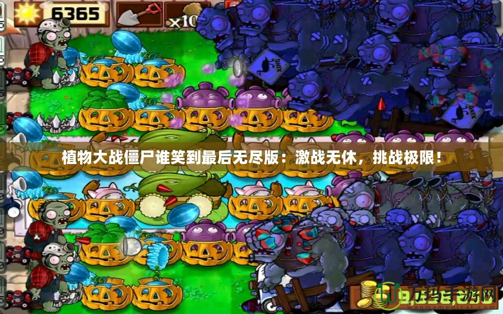 植物大戰僵尸誰笑到最后無盡版：激戰無休，挑戰極限！