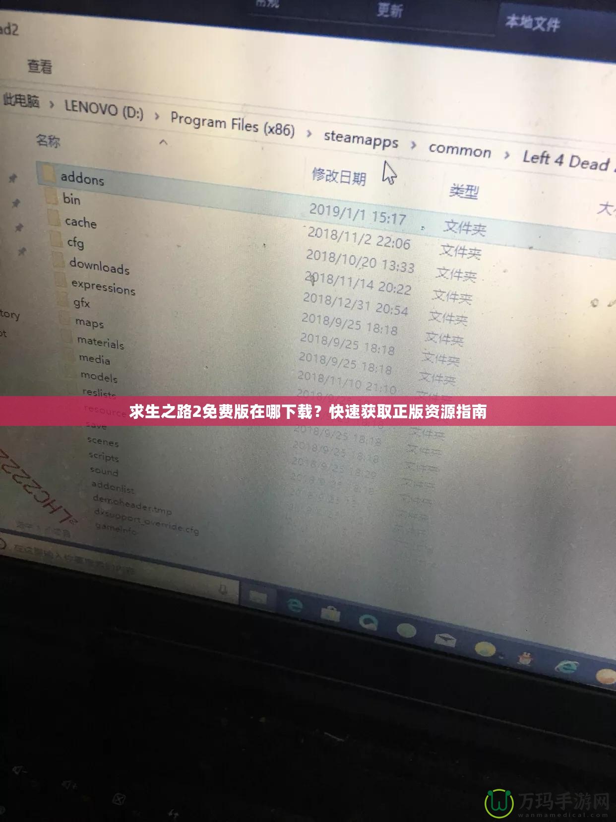 求生之路2免費(fèi)版在哪下載？快速獲取正版資源指南