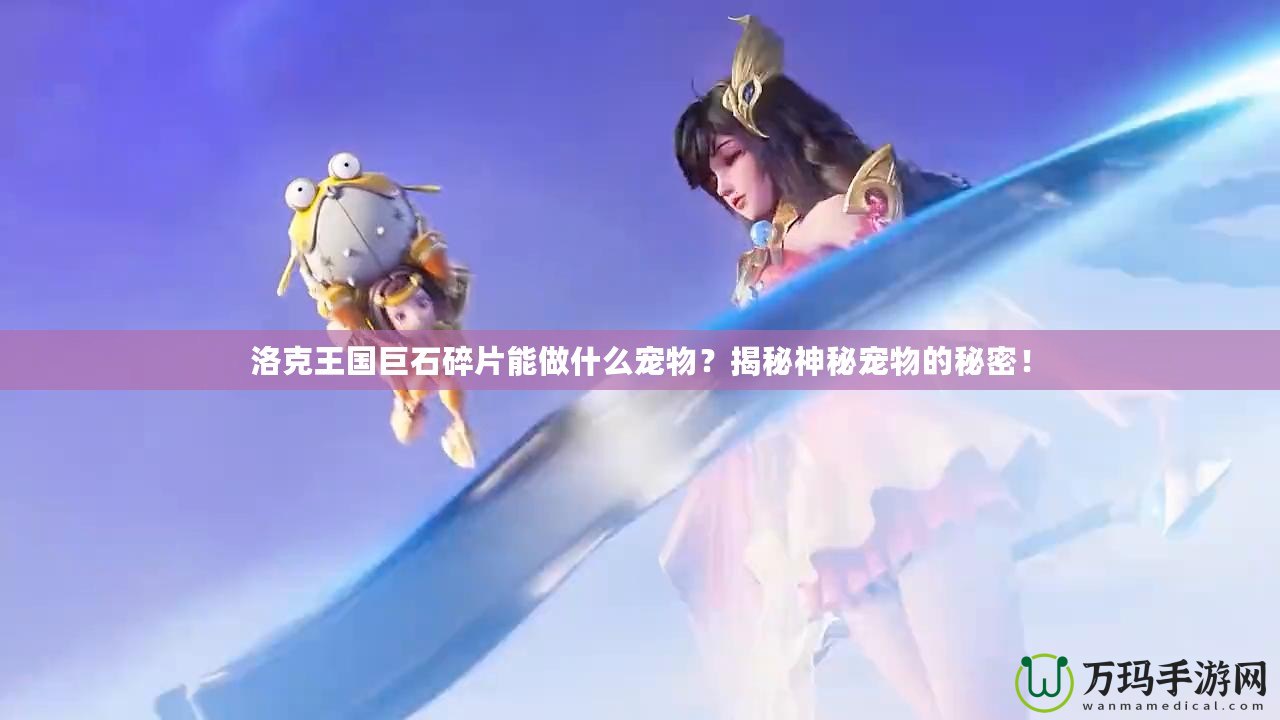 洛克王國巨石碎片能做什么寵物？揭秘神秘寵物的秘密！