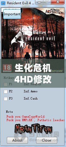 生化危機4HD修改器無法使用？解鎖你的游戲體驗，輕松解決問題！