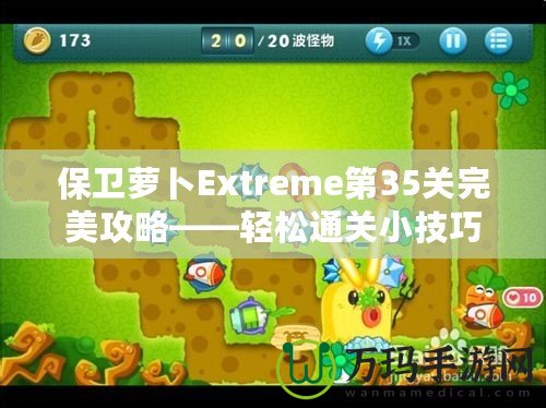 保衛蘿卜Extreme第35關完美攻略——輕松通關小技巧