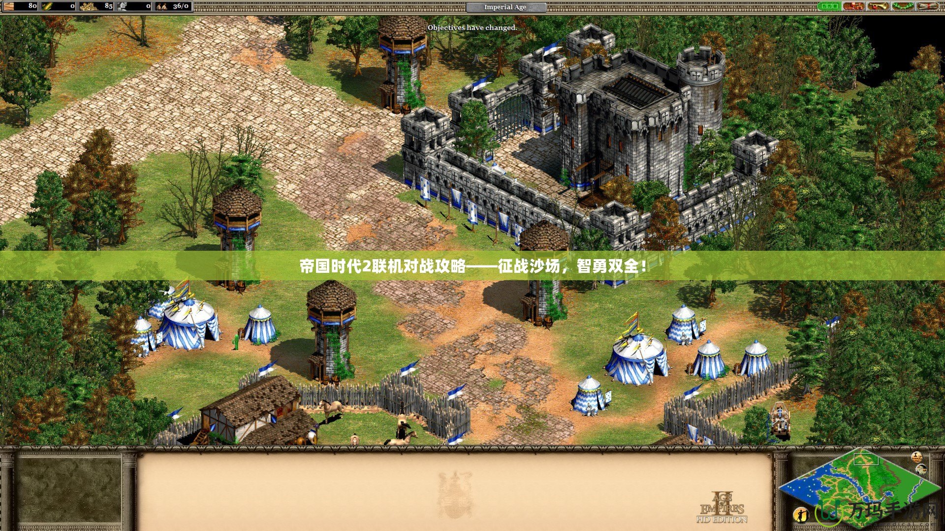 帝國時代2聯機對戰攻略——征戰沙場，智勇雙全！