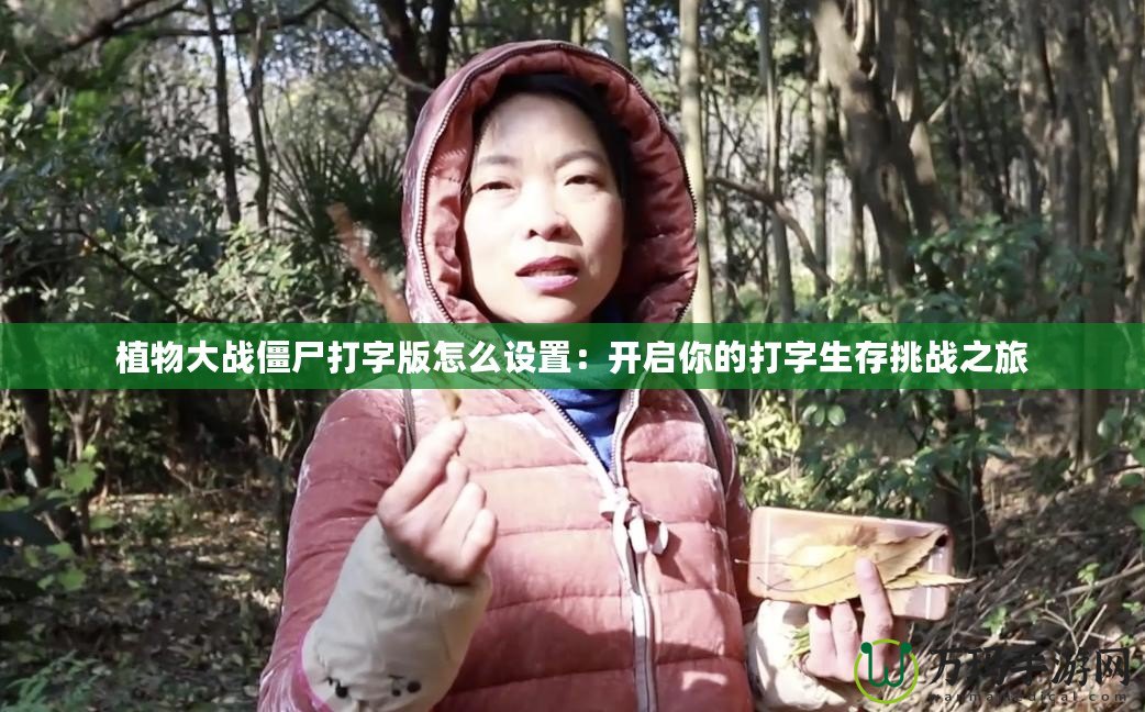 植物大戰僵尸打字版怎么設置：開啟你的打字生存挑戰之旅