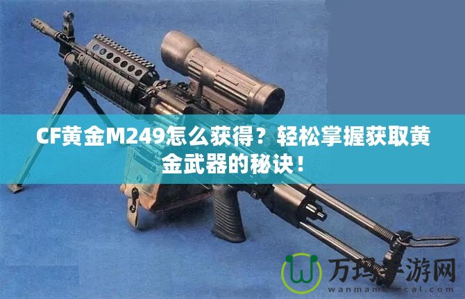 CF黃金M249怎么獲得？輕松掌握獲取黃金武器的秘訣！