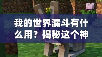 我的世界漏斗有什么用？揭秘這個神奇物品的實用性與玩法技巧！