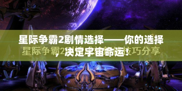 星際爭霸2劇情選擇——你的選擇，決定宇宙命運！