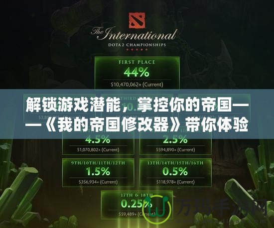 解鎖游戲潛能，掌控你的帝國——《我的帝國修改器》帶你體驗超越極限的游戲世界