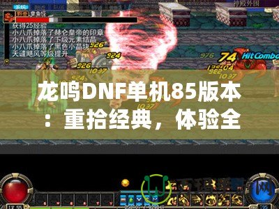 龍鳴DNF單機85版本：重拾經典，體驗全新戰斗快感