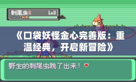 《口袋妖怪金心完善版：重溫經(jīng)典，開啟新冒險》