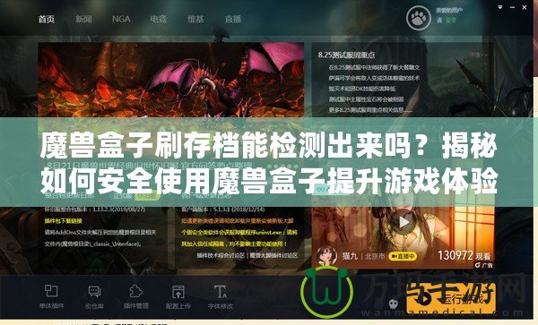 魔獸盒子刷存檔能檢測(cè)出來(lái)嗎？揭秘如何安全使用魔獸盒子提升游戲體驗(yàn)