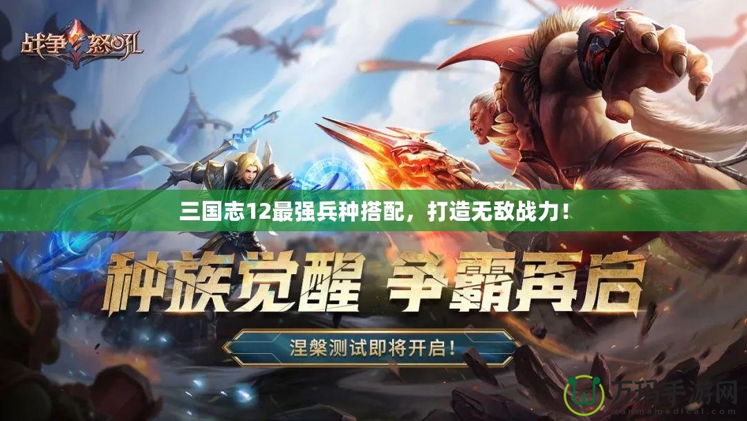 三國志12最強兵種搭配，打造無敵戰力！