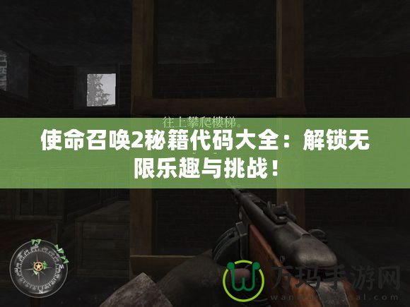 使命召喚2秘籍代碼大全：解鎖無限樂趣與挑戰！
