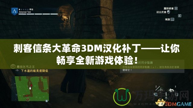 刺客信條大革命3DM漢化補丁——讓你暢享全新游戲體驗！