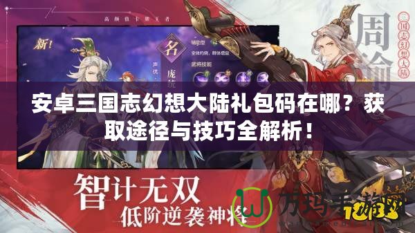 安卓三國(guó)志幻想大陸禮包碼在哪？獲取途徑與技巧全解析！