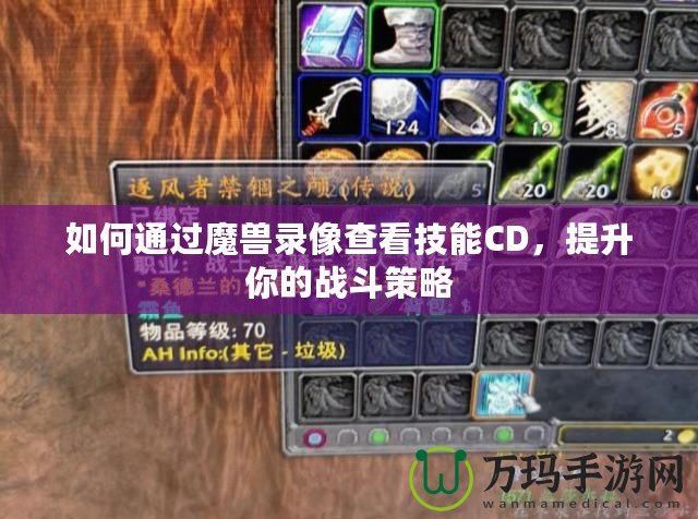 如何通過魔獸錄像查看技能CD，提升你的戰斗策略