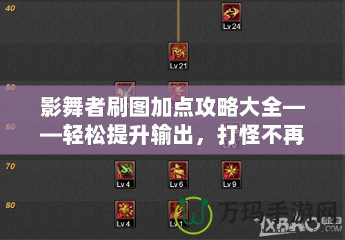影舞者刷圖加點攻略大全——輕松提升輸出，打怪不再難！