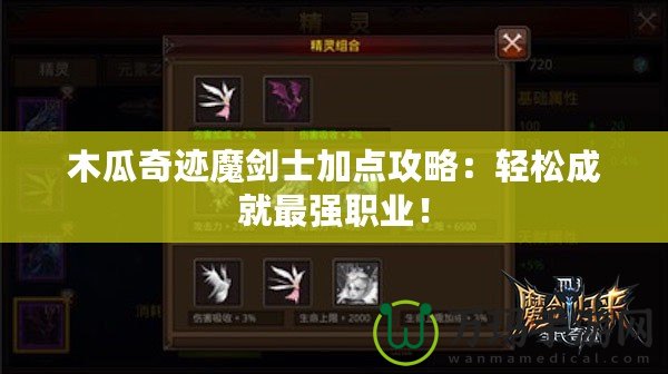 木瓜奇跡魔劍士加點攻略：輕松成就最強職業！