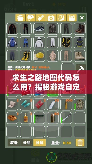 求生之路地圖代碼怎么用？揭秘游戲自定義地圖的無限可能