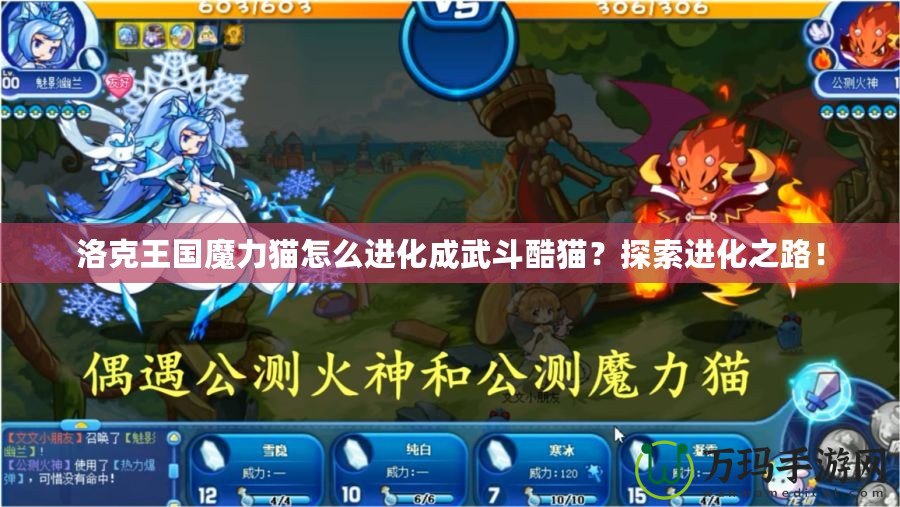 洛克王國魔力貓怎么進化成武斗酷貓？探索進化之路！