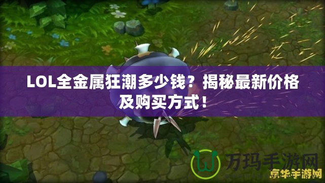 LOL全金屬狂潮多少錢？揭秘最新價格及購買方式！