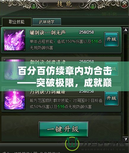 百分百仿續章內功合擊——突破極限，成就巔峰之道
