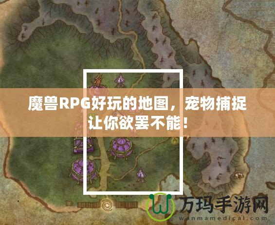 魔獸RPG好玩的地圖，寵物捕捉讓你欲罷不能！